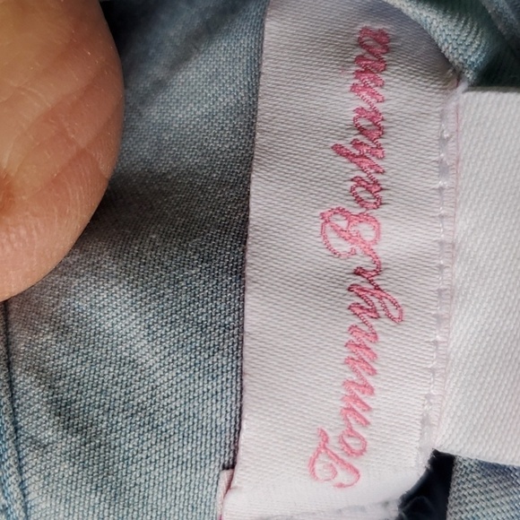 Tommy Bahama ombre cap sleeve lightweight chambray Size 5T so sweet - Picture 3 of 10